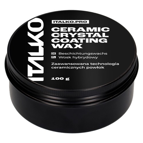 Ceramic crystal coating - crystal, wax