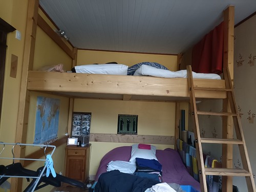 Lit mezzanine bois - mezzanine, 2