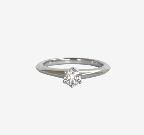 Tiffany solitaire diamond - &,