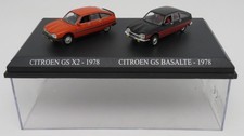 COFFRET ATLAS DUO METAL UH CITROEN GS X2 + GS BASALTE 1978 IN BOX
