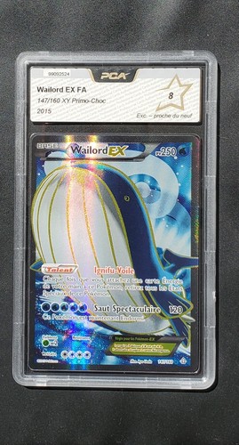 Carte pokémon wailord - carte, ex