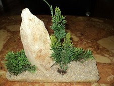 décor d'aquarium rocher avec