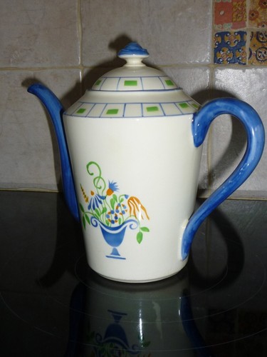 Ancienne theiere porcelaine - theiere,