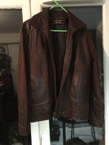Veste blouson cuir - blouson, en