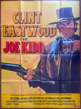 Affiche JOE KIDD John Sturges CLINT EASTWOOD Robert Duvall 120x160cm 1972
