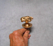 Ancien Bouton Poignée Bronze