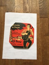 DISQUE MUSIQUE VINYLE 45 TOURS PUBLICITAIRE MONSAVON  t aimer follement