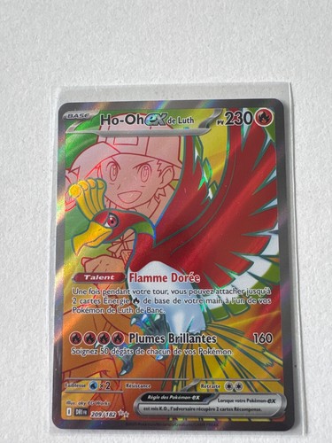Carte pokemon de - ho-oh,