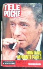 Télé Poche 7/10/1981; Yves Montand/ Roman-photo avec Dorothée