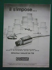 10/1982 PUB CROUZET VALENCE