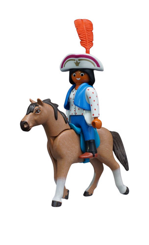 Playmobil cavalière avec