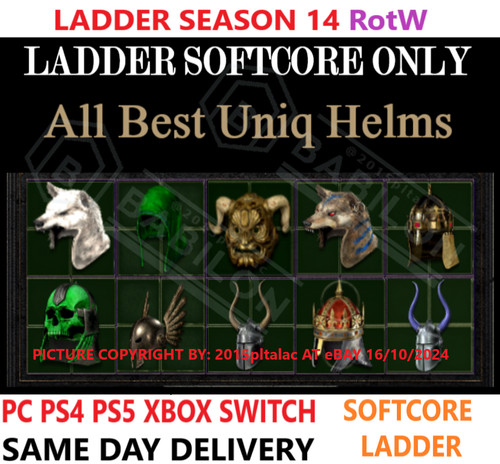 Ladder all uniq helms - uniq, ✅pc
