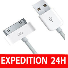 CABLE USB CHARGEUR POUR IPHONE 4 4S 3 3GS IPAD IPOD ITOUCH CHARGER DATA SYNC