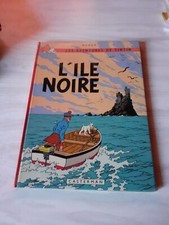 LES AVENTURES DE TINTIN L ÎLE NOIRE 1966
