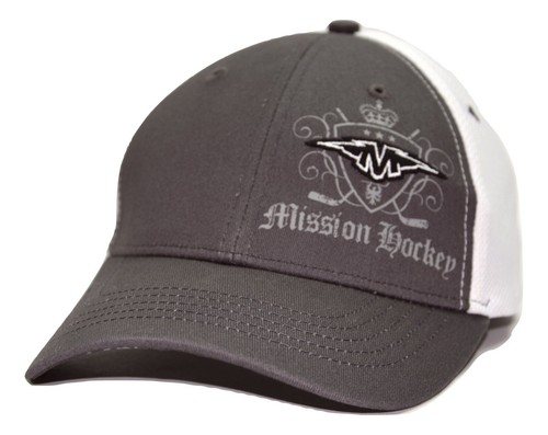 Mission hockey gray white - hockey,