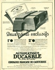 Publicité ancienne pneu