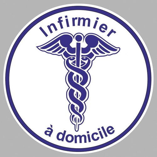 Infirmier domicile caducee - infirmier,