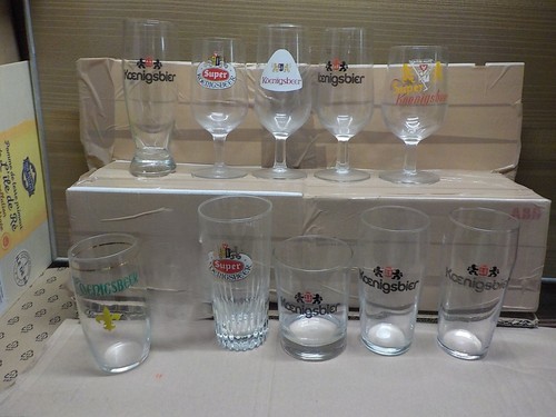 Verre ancien biere - verre,