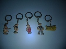 5 petits porte clés ancien jim