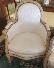 FAUTEUIL BERGERE Style LOUIS