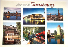 Carte postale Souvenir de Strasbourg (67) - 6 vues en 2002