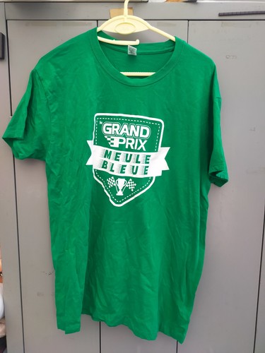 Shirt grand prix meule bleue - t-shirt,