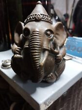 Statue Bronze Du Dieu Hindou Ganesh No Bouddha