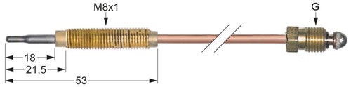 Falcon 535480011 thermocouple - falcon,