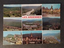 Carte postale ARDENNES  multivues timbre centenaire du 1er mai