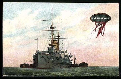 Navire guerre m - de, h.m.s