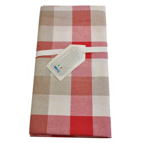 Nappe jacquard coton vichy - nappe,