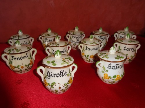 Petits pots épices - 11,