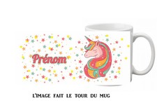 mug tasse ceramique licorne +