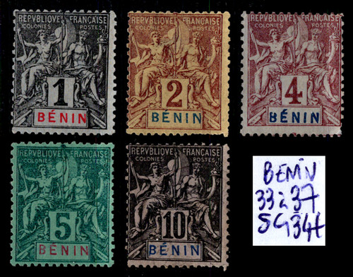Benin série groupe 33 à - :,