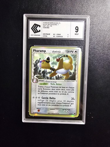 Carte pokémon pharamp - pharamp, 1/101