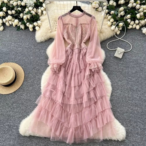 Robe femme élégante - robe, longue