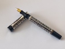 Stylo Plume Métal Argenté