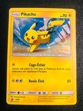Carte Pokemon PIKACHU Promo SM81 Holo Cosmos neuve en édition française