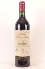 haut-médoc château lestage simon  rouge 1982 - bordeaux