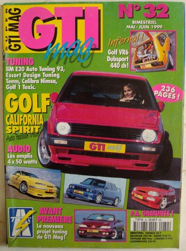 Revue automobile super - automobile, gti