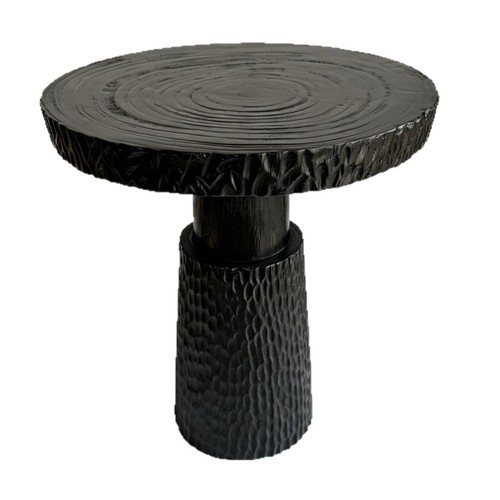 Table appoint ronde bois - table,