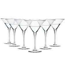 6x verre à cocktail cristal transparent 145 ml verres à boire soirée bar verre