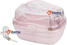 Héros - Boîte De Transport Pour Hamster S, Cage De Transport Portable Rose