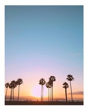 Sérénité coucher de soleil
