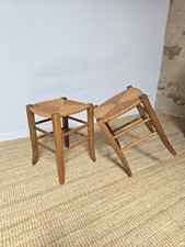 2 TABOURET ASSISE BAUCHE
