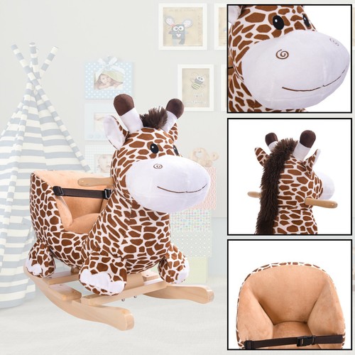 Giraffe peluche balancelle - en,