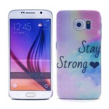COQUE SAMSUNG GALAXY S6 STAY STRONG SILICONE RIGIDE (TPU)