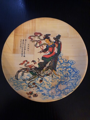 Assiette bambou plate asie - plate,