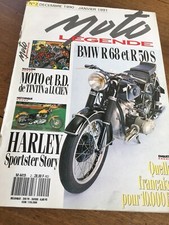 Moto légende revue 2 90/91 BMW R68 R50S Harley sportster moto et BD ... etc