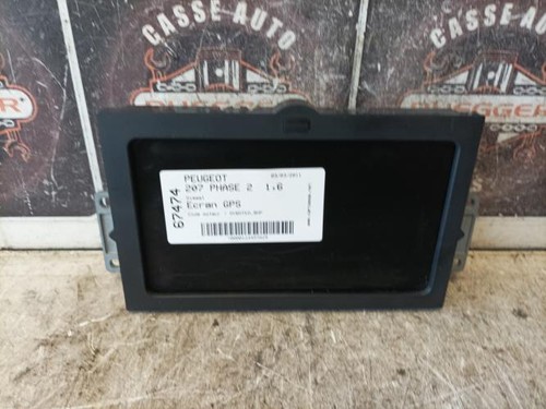 Ecran gps peugeot 207 - 207, phase